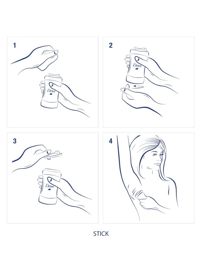 دوف مزيل عرق دوف أدفانسد كير المضاد للتعرق، ريستور، 74 غرام - Image 4